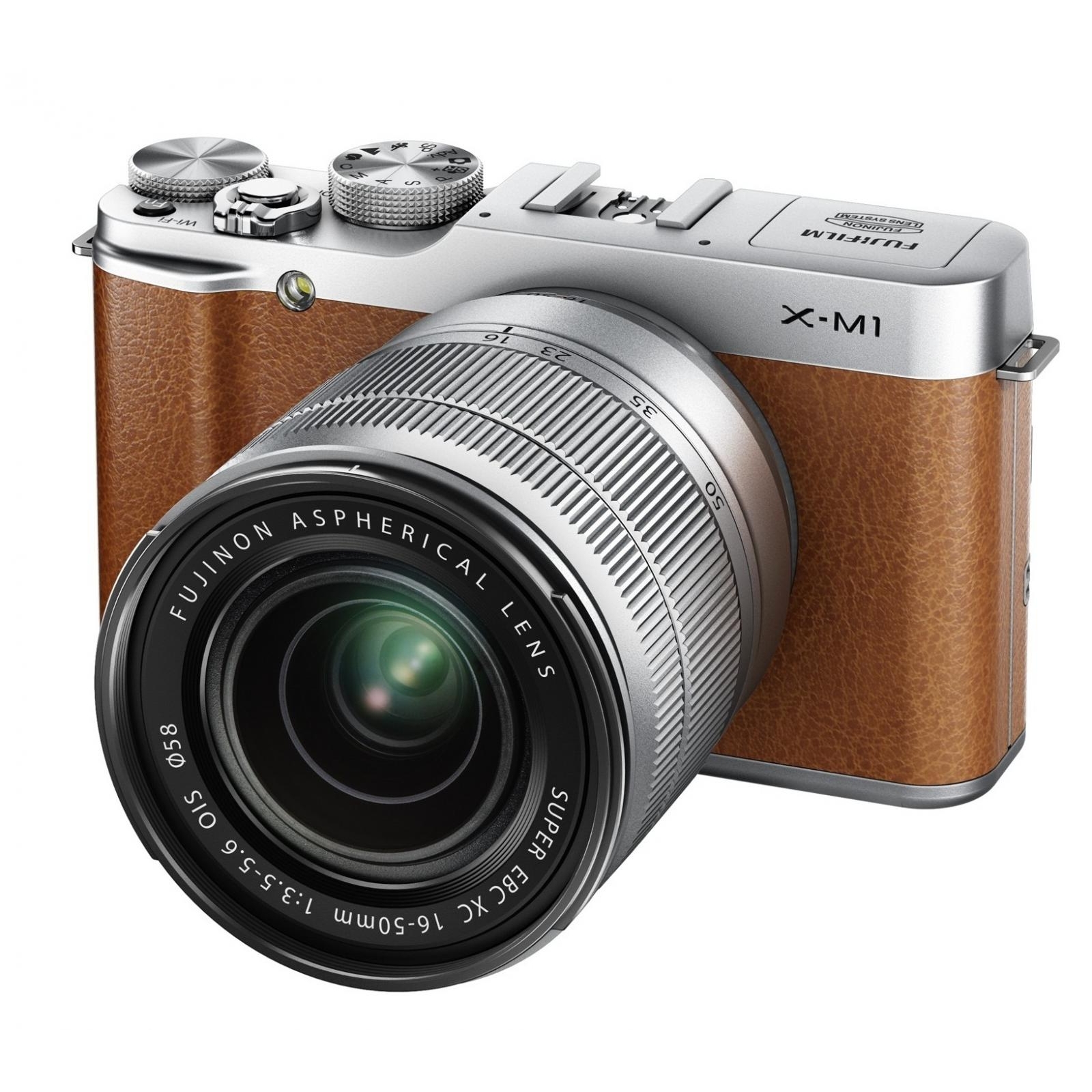 Fujifilm X-M1 kit (16-50mm) Brown - зображення 1