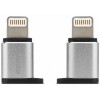 REMAX RA-USB2 micro-lightning Silver - зображення 1