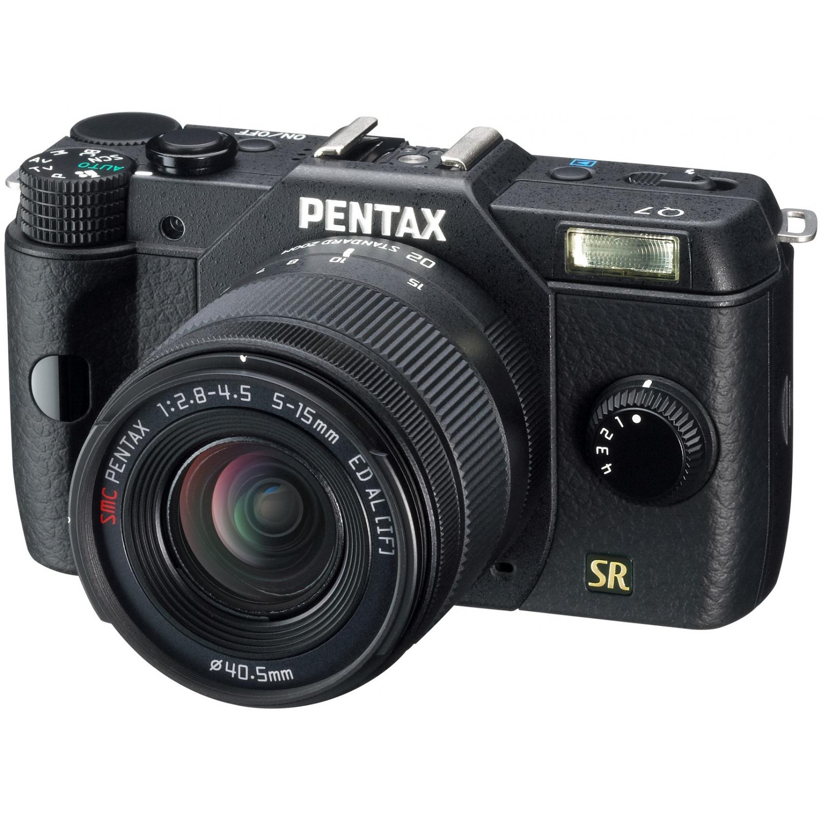 Pentax Q7 kit (5-15mm) Black - зображення 1