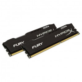 HyperX 16 GB (2x8GB) DDR4 2666 MHz Fury Black (HX426C16FB2K2/16)