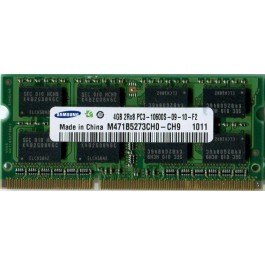 Samsung 4 GB SO-DIMM DDR3 1333 MHz (M471B5273CH0-CH9)