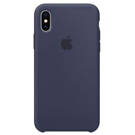 Apple iPhone X Silicone Case - Midnight Blue (MQT32)
