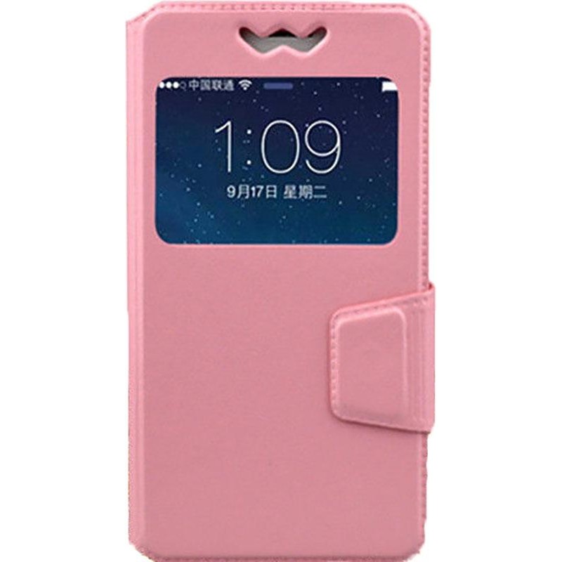 TOTO Book cover silicone slide Universal 4.3-4.8 Pink - зображення 1