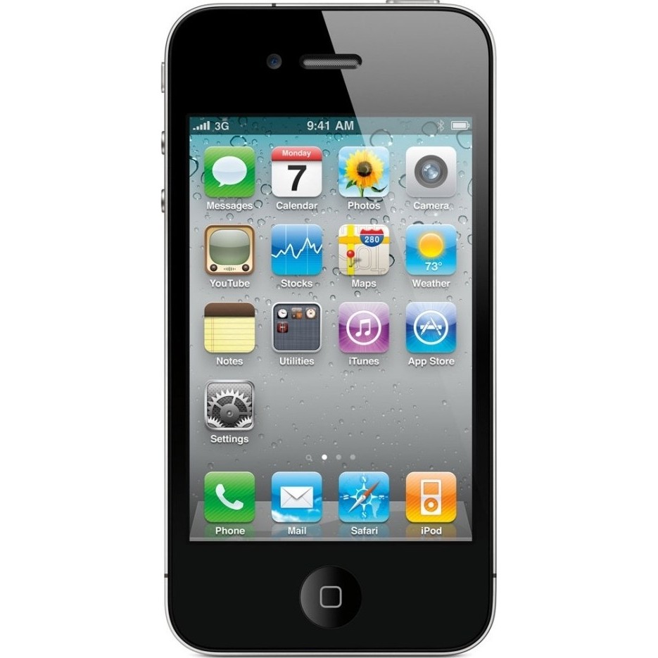 Apple iPhone 4S 16GB (Black) - зображення 1