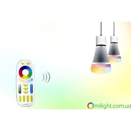 MiLight Пульт дистанционного управления RGB + CCT 2,4 ГГц, 4 зоны (RL092-RGB)