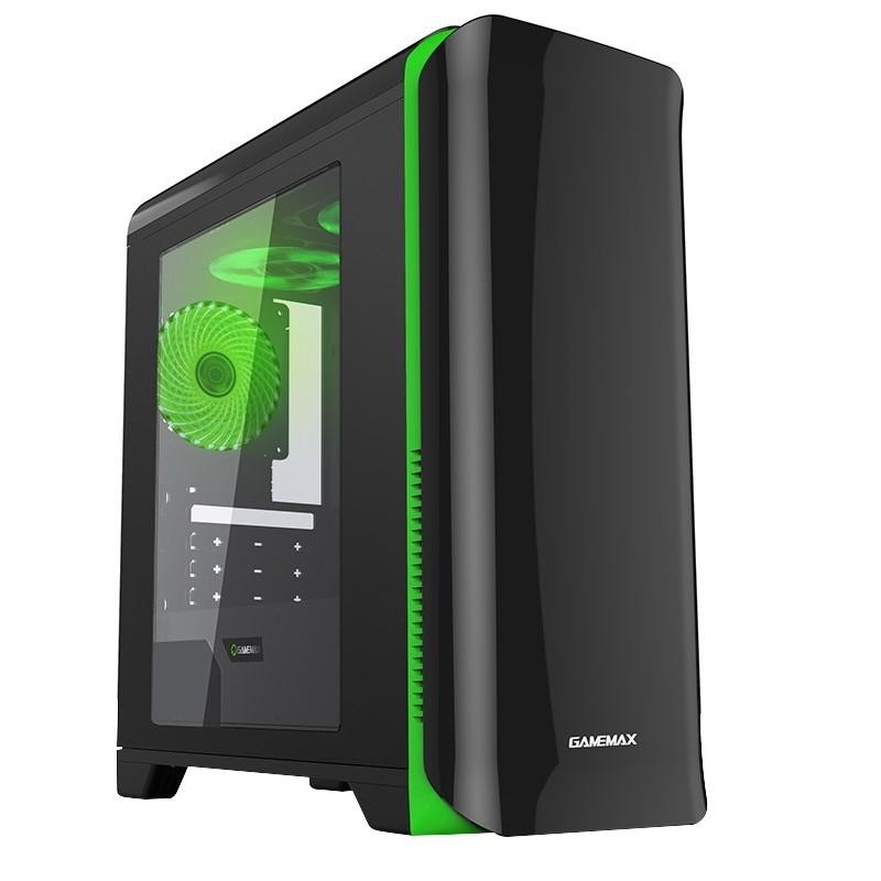 GameMax H602 Black/Green - зображення 1