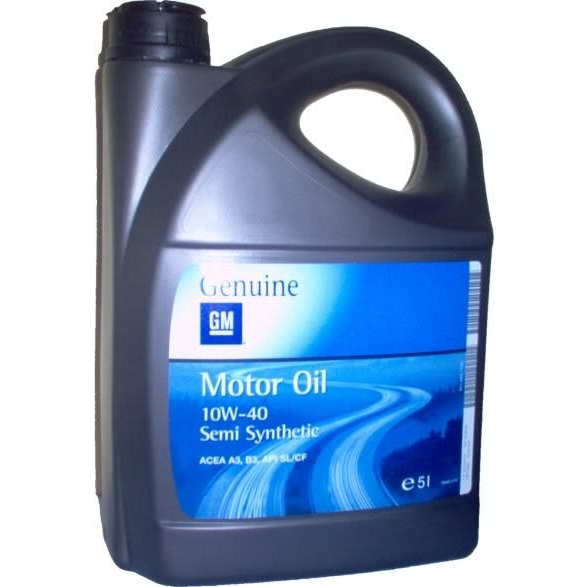GM Motor Oil Semi Synthetic 10W-40 5л (93165216) - зображення 1