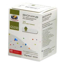 Bionime GS550 Rightest 25 шт