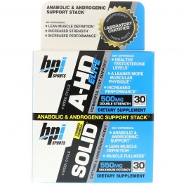 BPI Sports A-HD Elite/Solid Combo 60 caps