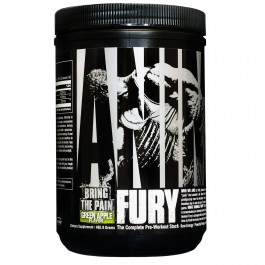 Universal Nutrition Animal Fury 495,9 g /30 servings/ Green Apple
