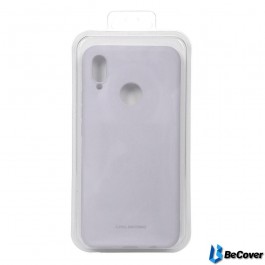 BeCover Matte Slim TPU для Huawei P Smart+ White (702745)