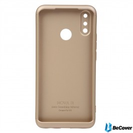 BeCover Super-protect Series для Huawei P Smart+ Gold (702635)