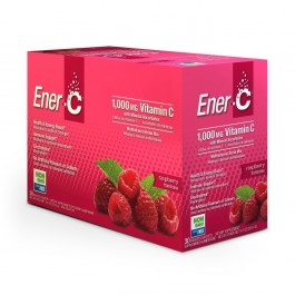 Ener-C Multivitamin Drink Mix - 1,000mg Vitamin C 30 packets Raspberry