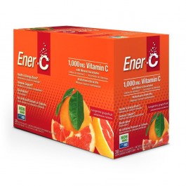 Ener-C Multivitamin Drink Mix - 1,000mg Vitamin C 30 packets Tangerine Grapefruit
