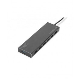 Digitus Hub 7-port USB 3.0 SuperSpeed, Power Supply, Aluminum (DA-70241-1)