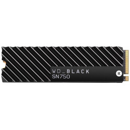 WD Black SN750 NVME SSD 500 GB With Heatsink (WDS500G3XHC)