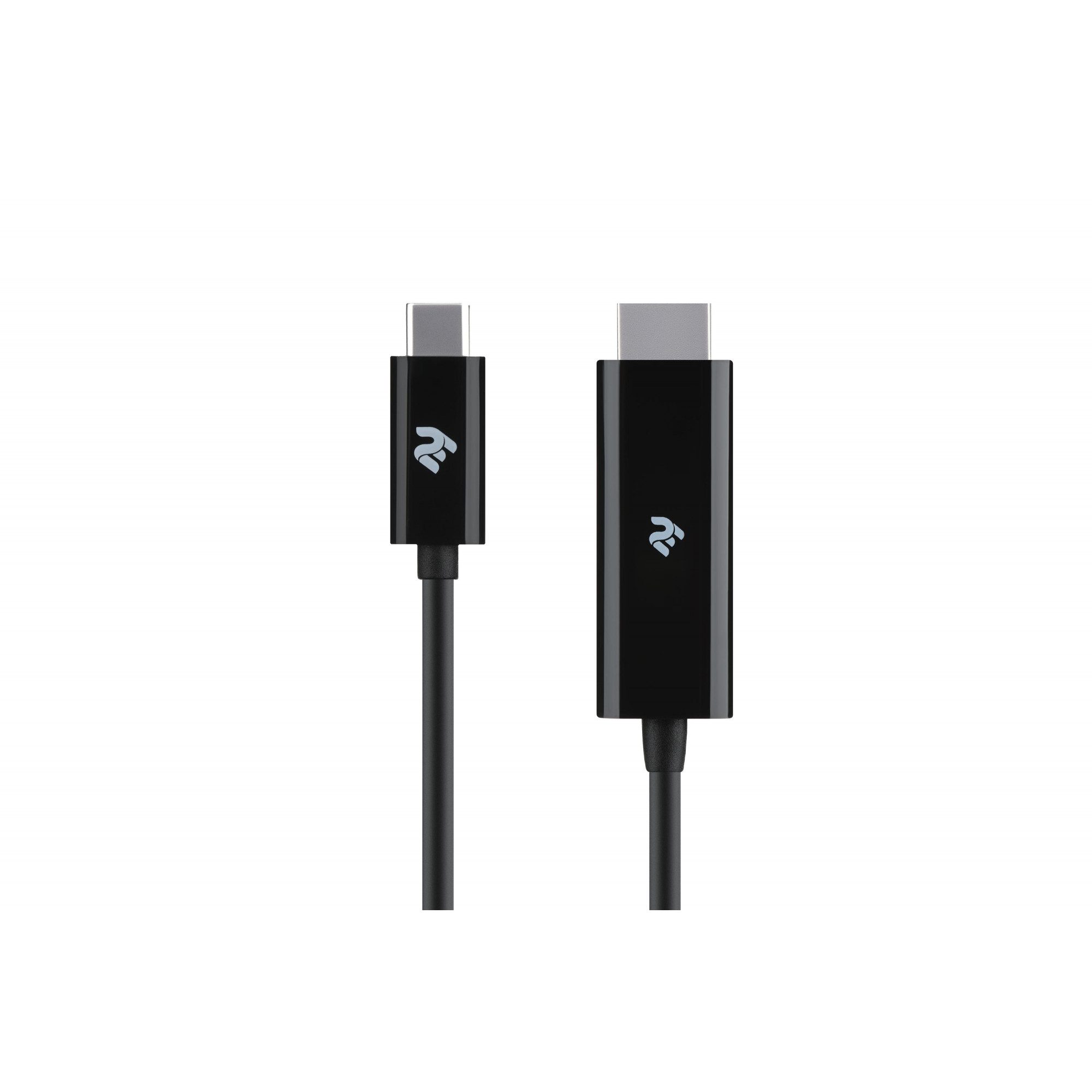 2E USB-C - HDMI 1.8m Black (2E-W1706) - зображення 1