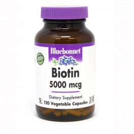 Bluebonnet Nutrition Biotin 5000 mcg 120 caps