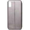 TOTO Book Rounded Leather Case iPhone X/XS Gray - зображення 2