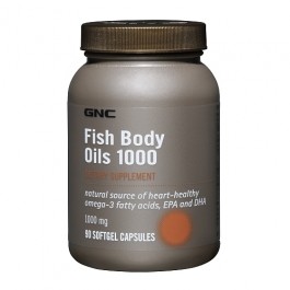 GNC Fish Body Oils 1000 mg 90 caps