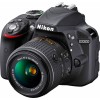 Nikon D3300 kit (18-55mm VR) AF-P Black - зображення 1