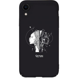 TOTO Full PC Print Case Apple iPhone XR #162_Gemini Black