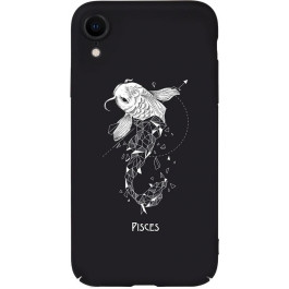 TOTO Full PC Print Case Apple iPhone XR #170_Pisces Black