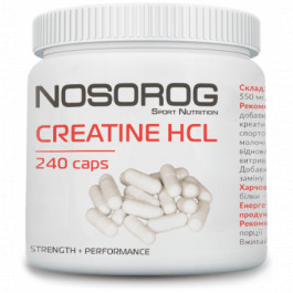 Nosorog Creatine HCL 240 caps