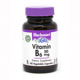 Bluebonnet Nutrition Vitamin B6 50 mg 90 caps
