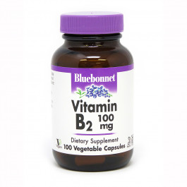 Bluebonnet Nutrition Vitamin B2 100 mg 100 caps