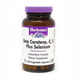 Bluebonnet Nutrition Beta-Carotene, C, E Plus Selenium 120 caps