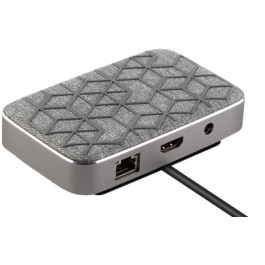 Moshi Symbus Q Compact USB-C Dock + Wireless Charging Silver (99MO084216)
