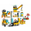 LEGO Duplo Town Подъемный кран и строительство 123 детали (10933) - зображення 1