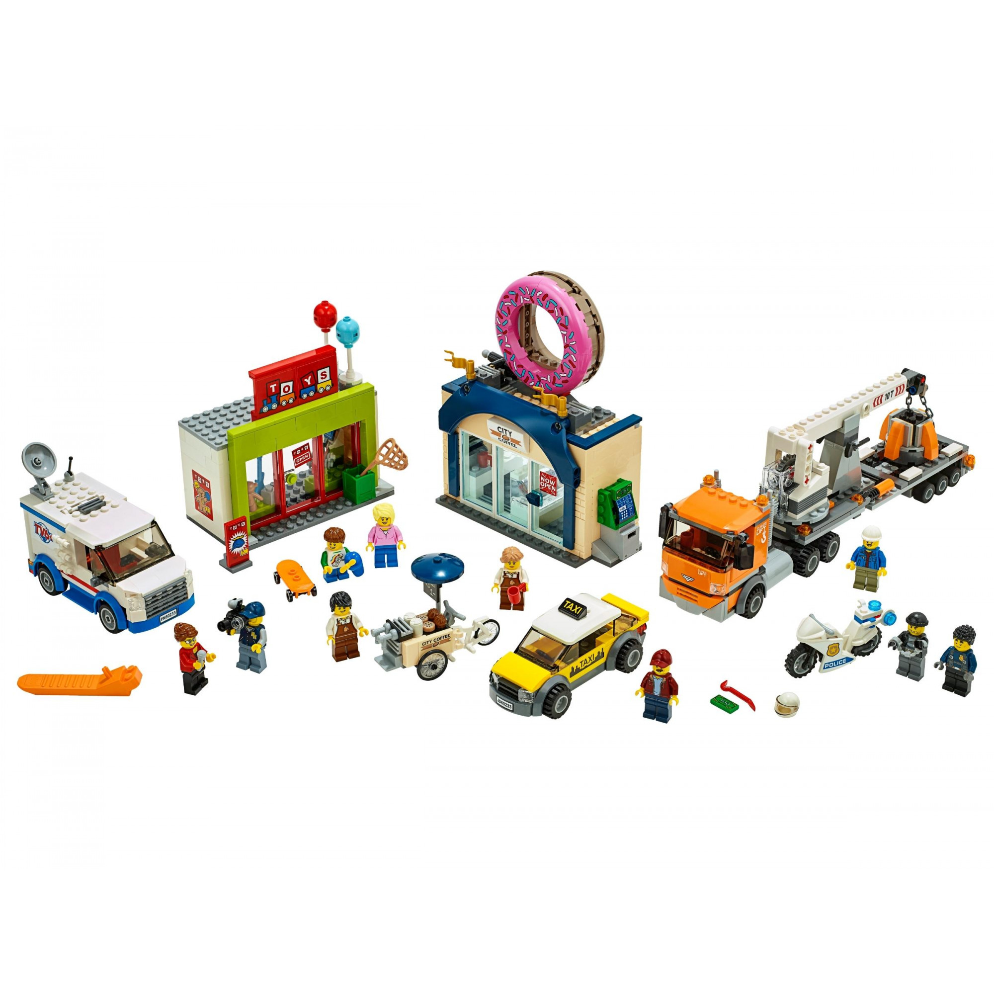 LEGO City Открытие магазина пончиков (60233) - зображення 1