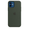 Apple iPhone 12/12 Pro Silicone Case with MagSafe - Cyprus Green (MHL33) - зображення 1
