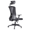 Офісне крісло для керівника Barsky Mesh BM02 black