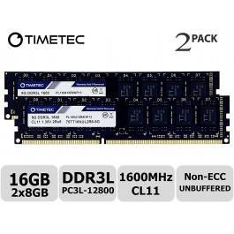 Timetec 16 GB (2x8GB) DDR3L 1600 MHz (75TT16NUL2R8-8G)
