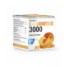 Quamtrax L-Carnitine 3000 20x25 ml Peach