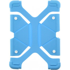 TOTO Tablet universal stand silicone case Universal 9/12" Blue (F_78415)
