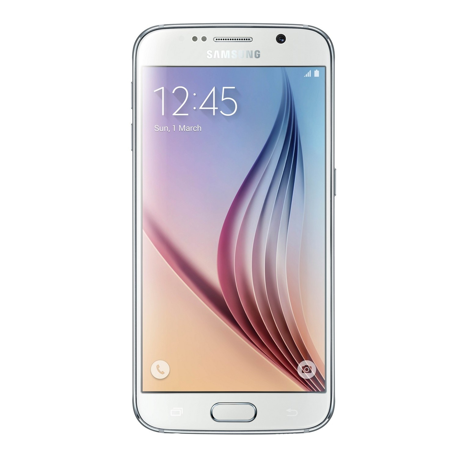 Samsung G920F Galaxy S6 64GB (White Pearl) - зображення 1