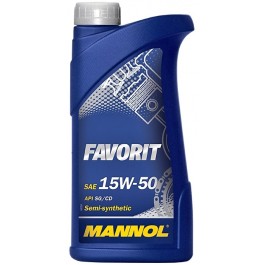 Mannol Favorit 15W-50 1л