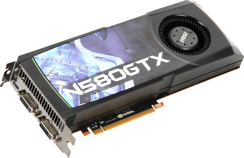 MSI GeForce GTX580 N580GTX-M2D15D5/OC - зображення 1
