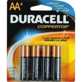 Duracell AA bat Alkaline 4шт Basic 81417082