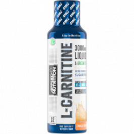 Applied Nutrition L-Carnitine Liquid 3000 with Green Tea 480 ml /32 servings/ Tangy Orange