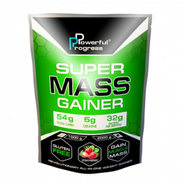 Powerful Progress Super Mass Gainer 2000 g /20 servings/ Cappuccino