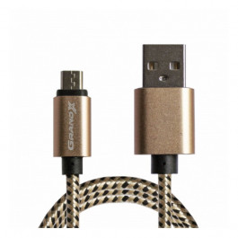 Grand-X USB-microUSB 1 m (FM-08BY)