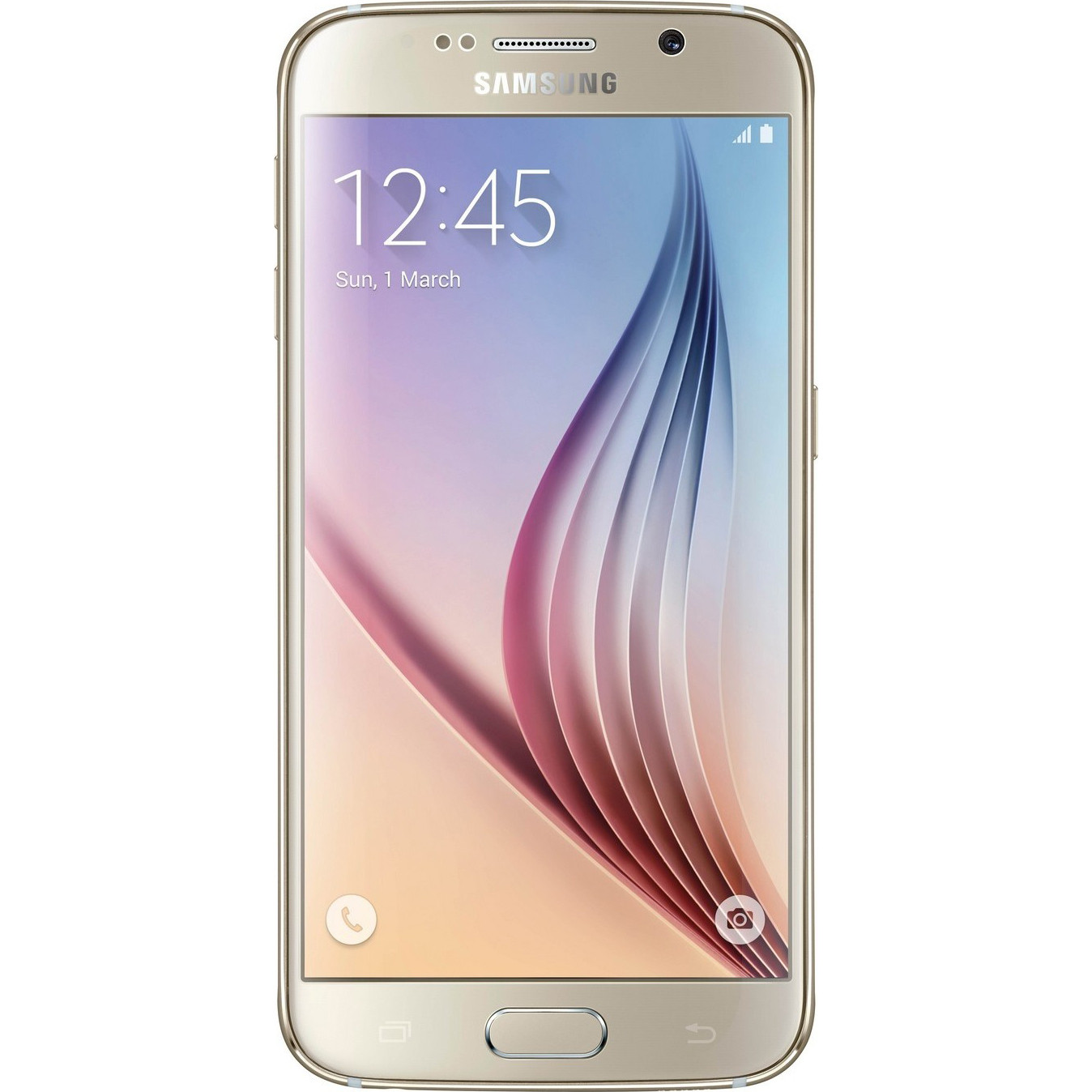Samsung G920F Galaxy S6 32GB (Gold Platinum) - зображення 1