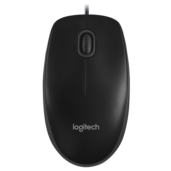 Logitech B100 Optical Mouse Black (910-003357) - зображення 1