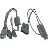 Комплект кабелів для вентиляторів PCCooler CB+1-TO-3 CABLE-RGB SET