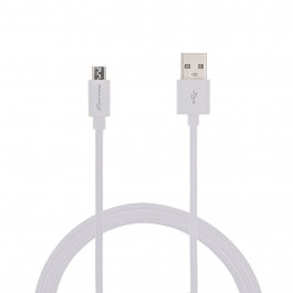 Grand-X USB-A - microUSB 1.5m White (PM015W)